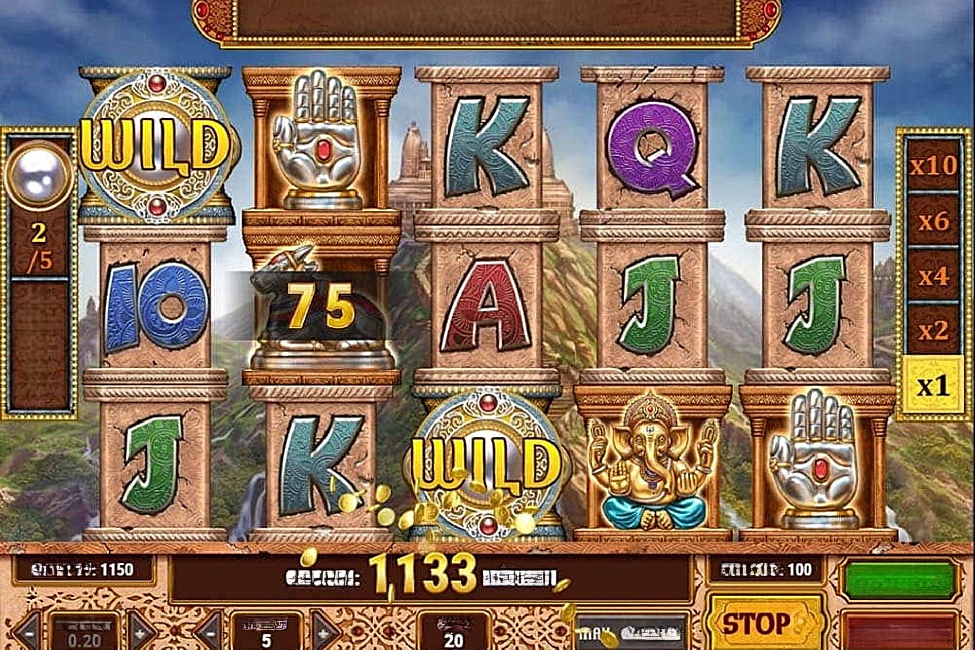 Casino slots themed around culture and mythology